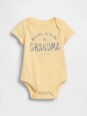 Body con estampado de «Baby First Favorites» de algodón orgánico