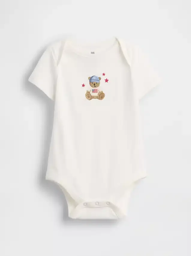 Body con estampado de «Baby First Favorites» de algodón orgánico