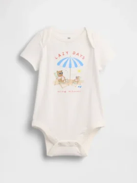 Body con estampado de «Baby First Favorites» de algodón orgánico