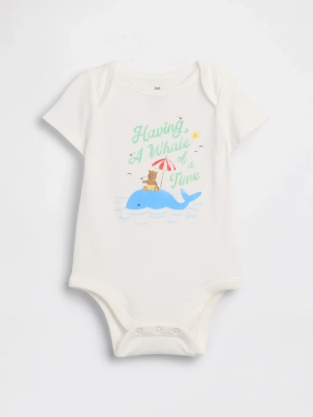 Body con estampado de «Baby First Favorites» de algodón orgánico