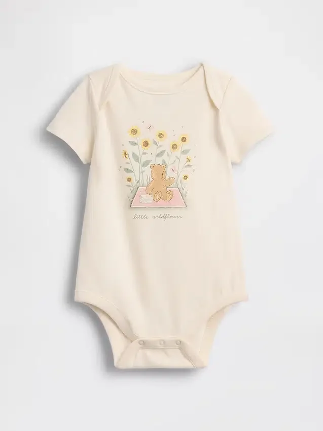 Body con estampado de «Baby First Favorites» de algodón orgánico
