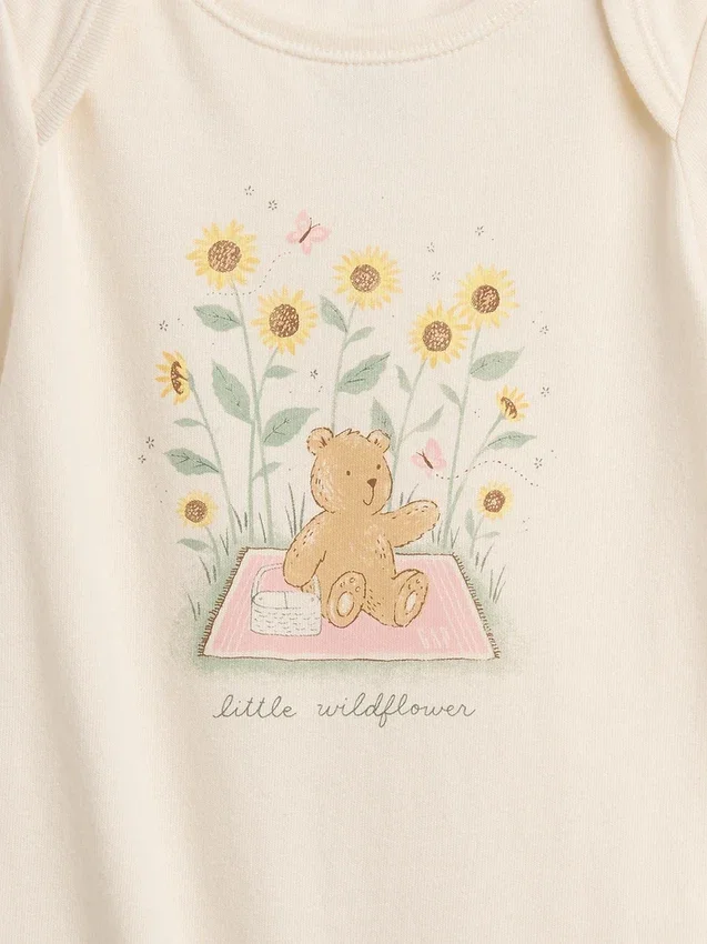 Body con estampado de «Baby First Favorites» de algodón orgánico