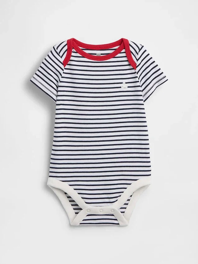 Body de algodón orgánico «Baby First Favorites»