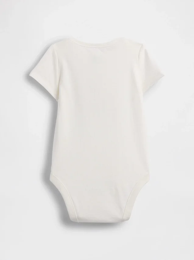 Body de algodón orgánico «Baby First Favorites»
