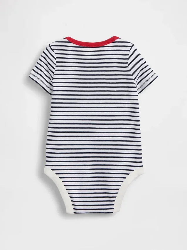 Body de algodón orgánico «Baby First Favorites»