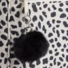 Bolsa de almuerzo infantil con estampado de leopardo