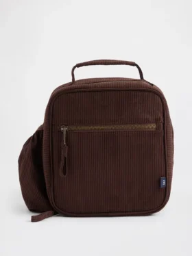 Bolsa de almuerzo infantil de pana