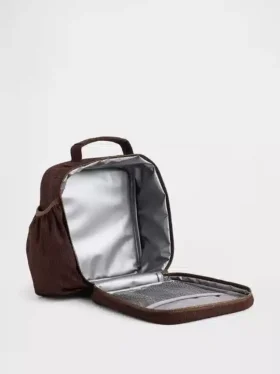 Bolsa de almuerzo infantil de pana