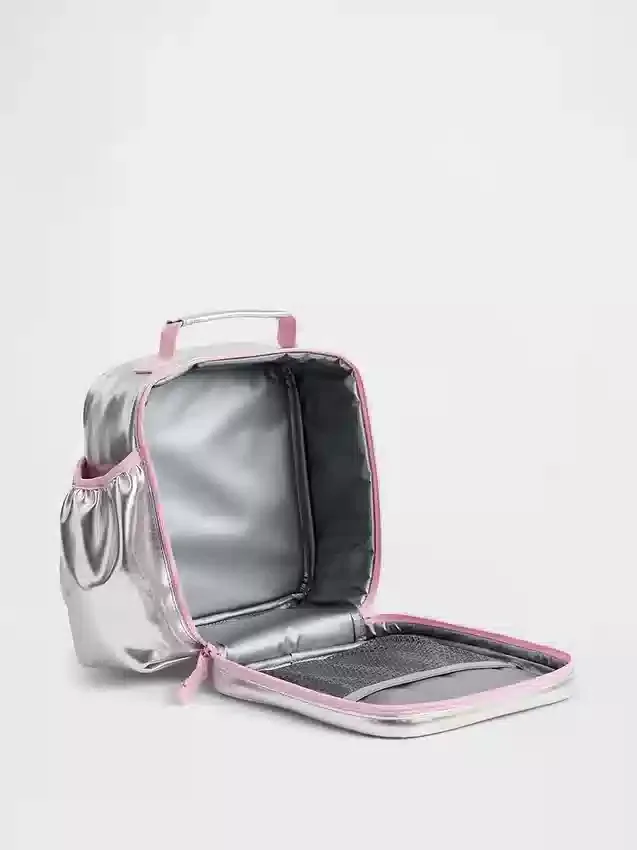 Bolsa de almuerzo infantil metalizada