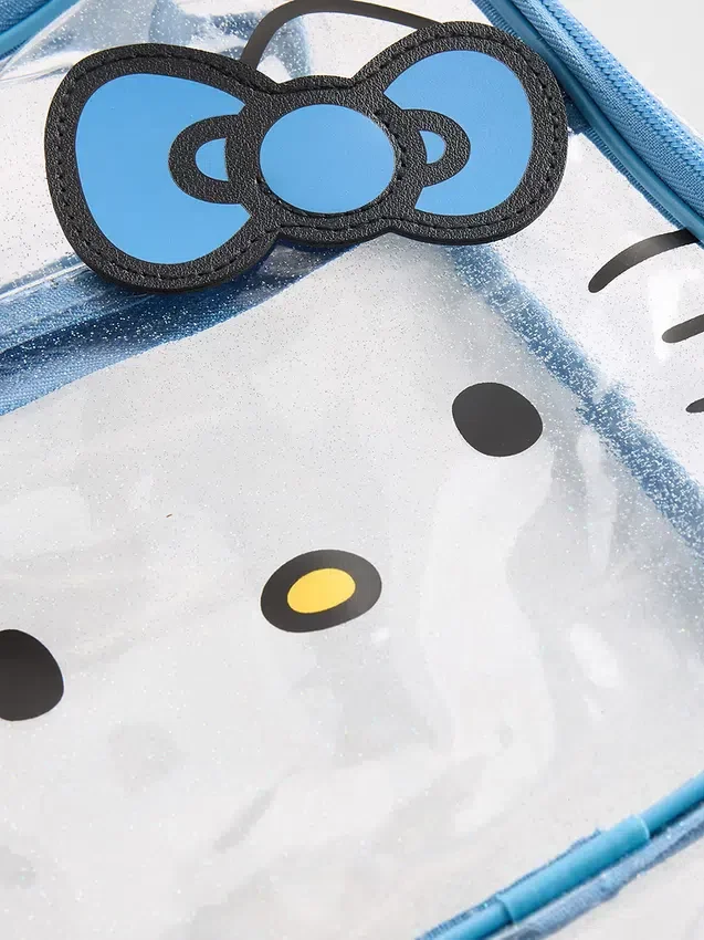 Bolsa de almuerzo transparente para niños de Hello Kitty