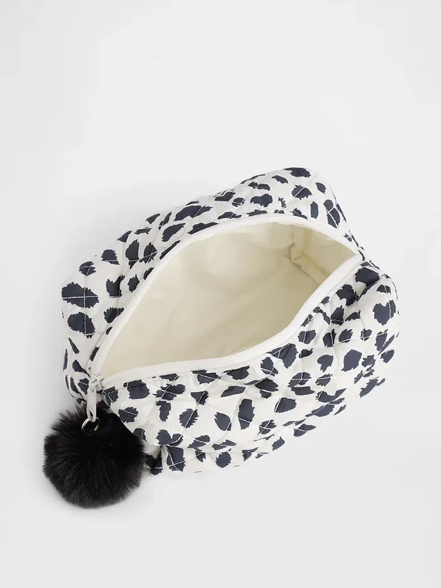 Bolsita acolchada estampada para niños