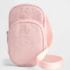 Bolso bandolera infantil con logotipo de lazo