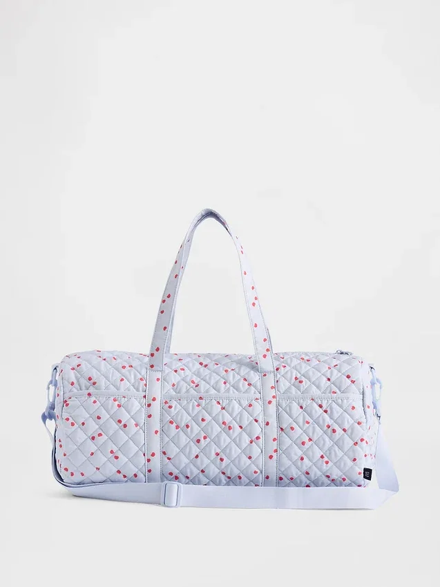 Bolso de fin de semana acolchado con estampado para niños