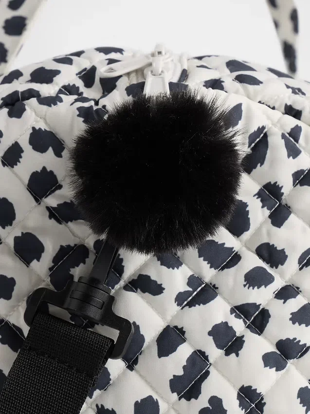 Bolso de fin de semana acolchado con estampado para niños