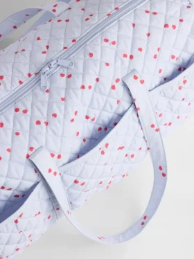 Bolso de fin de semana acolchado con estampado para niños