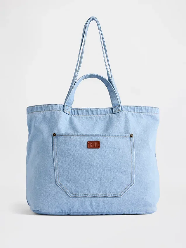 Bolso de tela vaquera