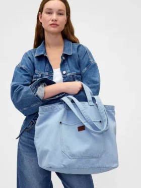 Bolso de tela vaquera