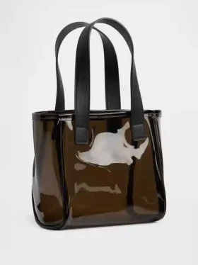 Bolso mini tote con logotipo «Jelly»