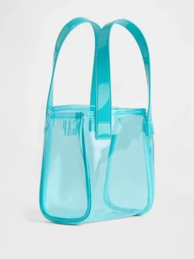 Bolso mini tote con logotipo «Jelly»