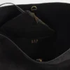 Bolso tipo cubo de ante vegano