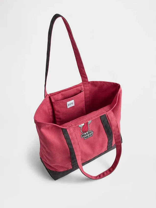 Bolso tote con el logotipo de los Miami Heat de la NBA