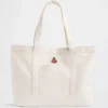 Bolso tote de denim con el logotipo del oso Brannan