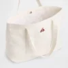 Bolso tote de denim con el logotipo del oso Brannan