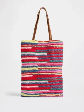 Bolso tote de ganchillo