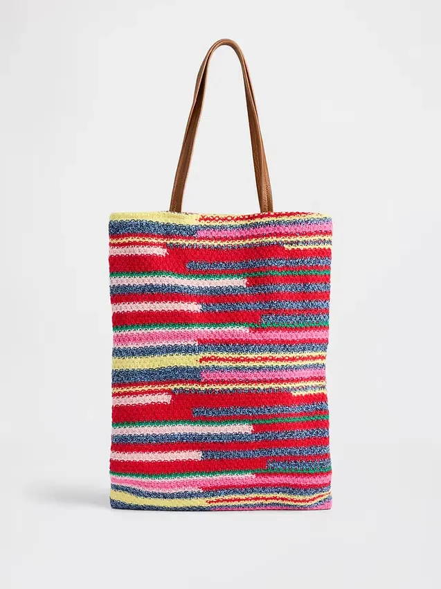 Bolso tote de ganchillo