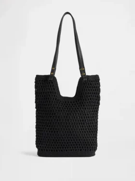 Bolso tote de ganchillo