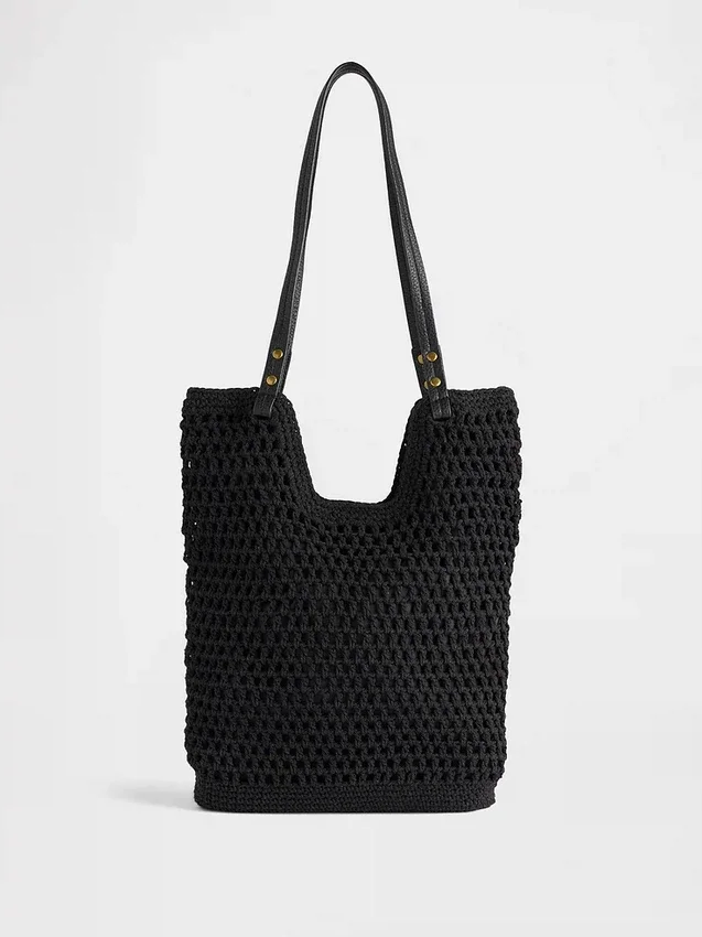 Bolso tote de ganchillo