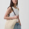 Bolso tote de ganchillo