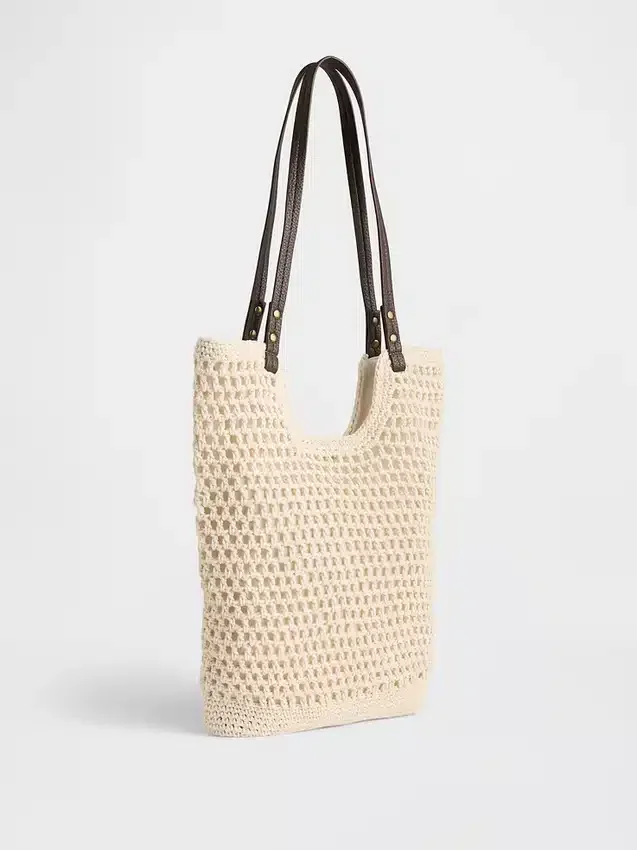 Bolso tote de ganchillo