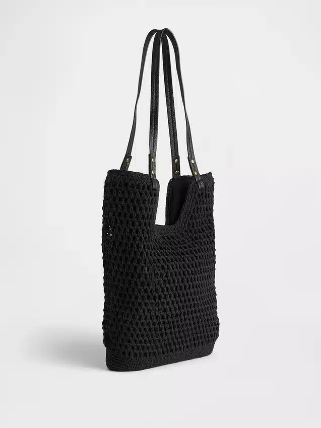 Bolso tote de ganchillo