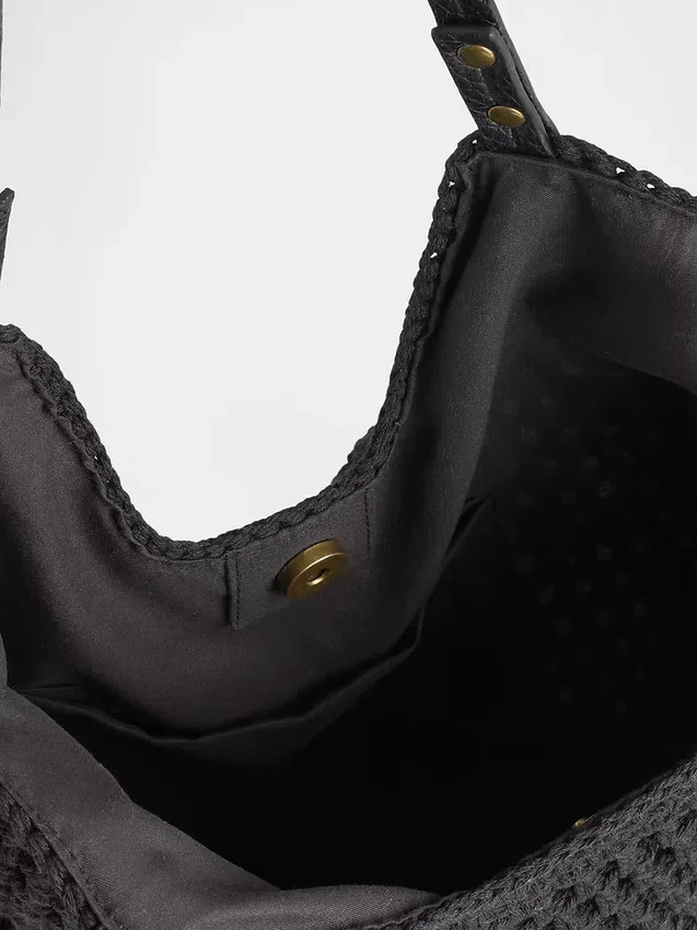Bolso tote de ganchillo