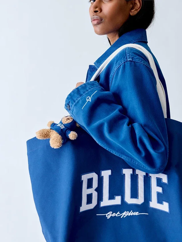 Bolso tote de lona «Get Blue»