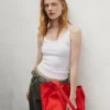 Bolso tote holgado de lona