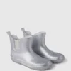 Botas de lluvia con purpurina para niños