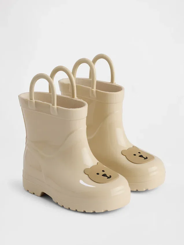 Botas de lluvia para niños pequeños con el oso Brannan
