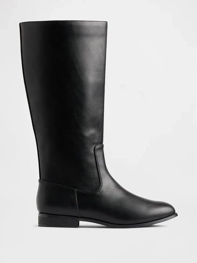 Botas de montar de piel vegana