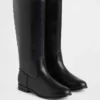 Botas de montar de piel vegana