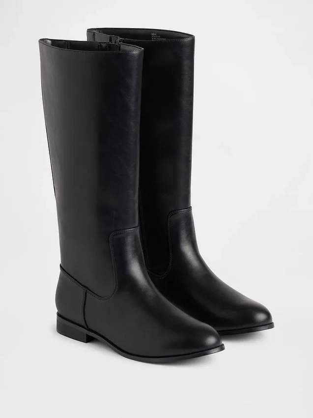 Botas de montar de piel vegana