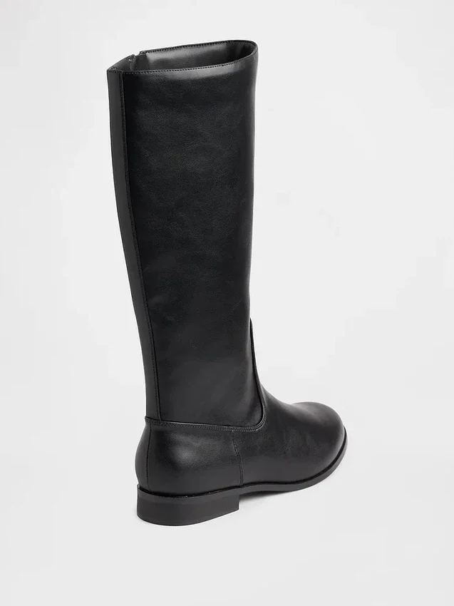 Botas de montar de piel vegana