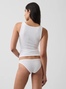 Braguitas «cheeky» de algodón orgánico elástico de máxima suavidad