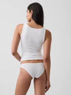 Braguitas «cheeky» de algodón orgánico elástico de máxima suavidad