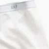 Braguitas cortas de algodón orgánico elástico con logotipo