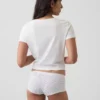 Braguitas cortas de algodón orgánico elástico supersuave