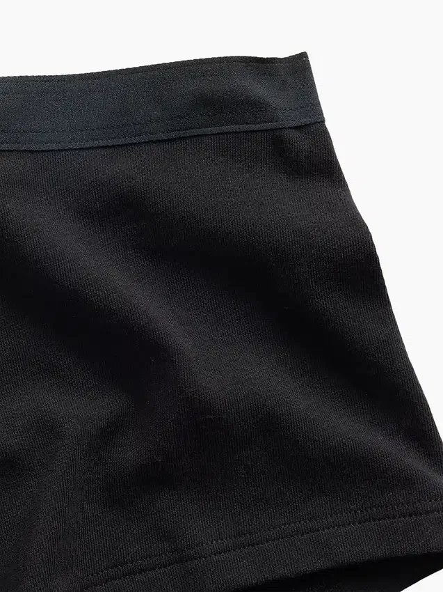 Braguitas cortas de algodón orgánico elástico supersuave