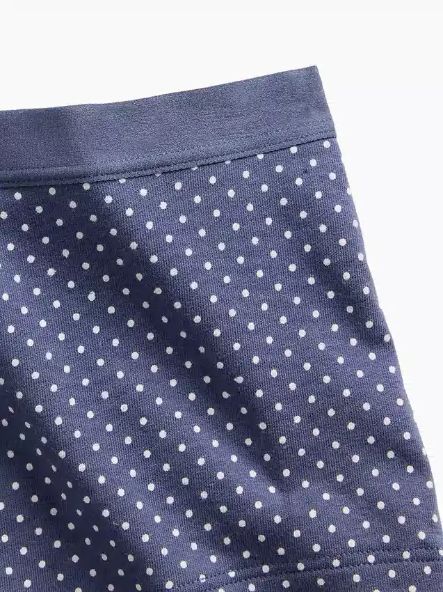 Braguitas cortas de algodón orgánico elástico supersuave
