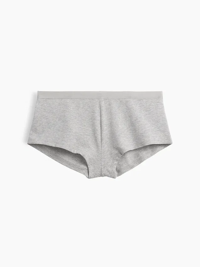 Braguitas cortas de algodón orgánico elástico supersuave